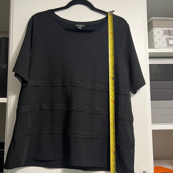 Lord & Taylor Tops - Lord&Taylor, Size XL, Black
